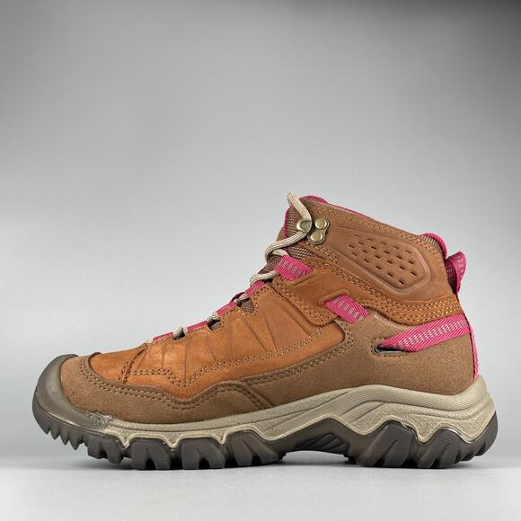 KEEN Targhee IV Women's Size 6.5 Brown Leather Waterproof Outdoor Hiking Boots - Picture 7 of 9